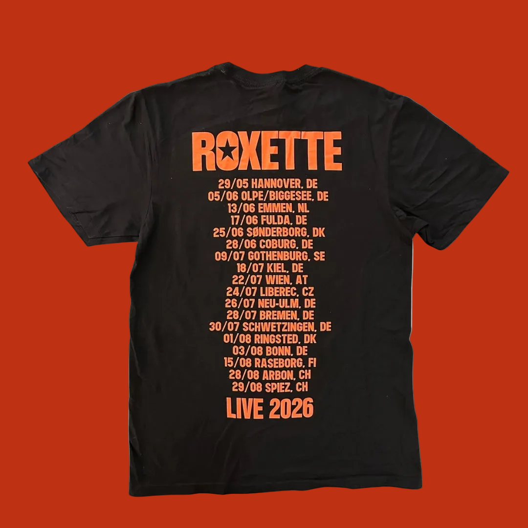 ROXETTE 2026 TOUR T-SHIRT