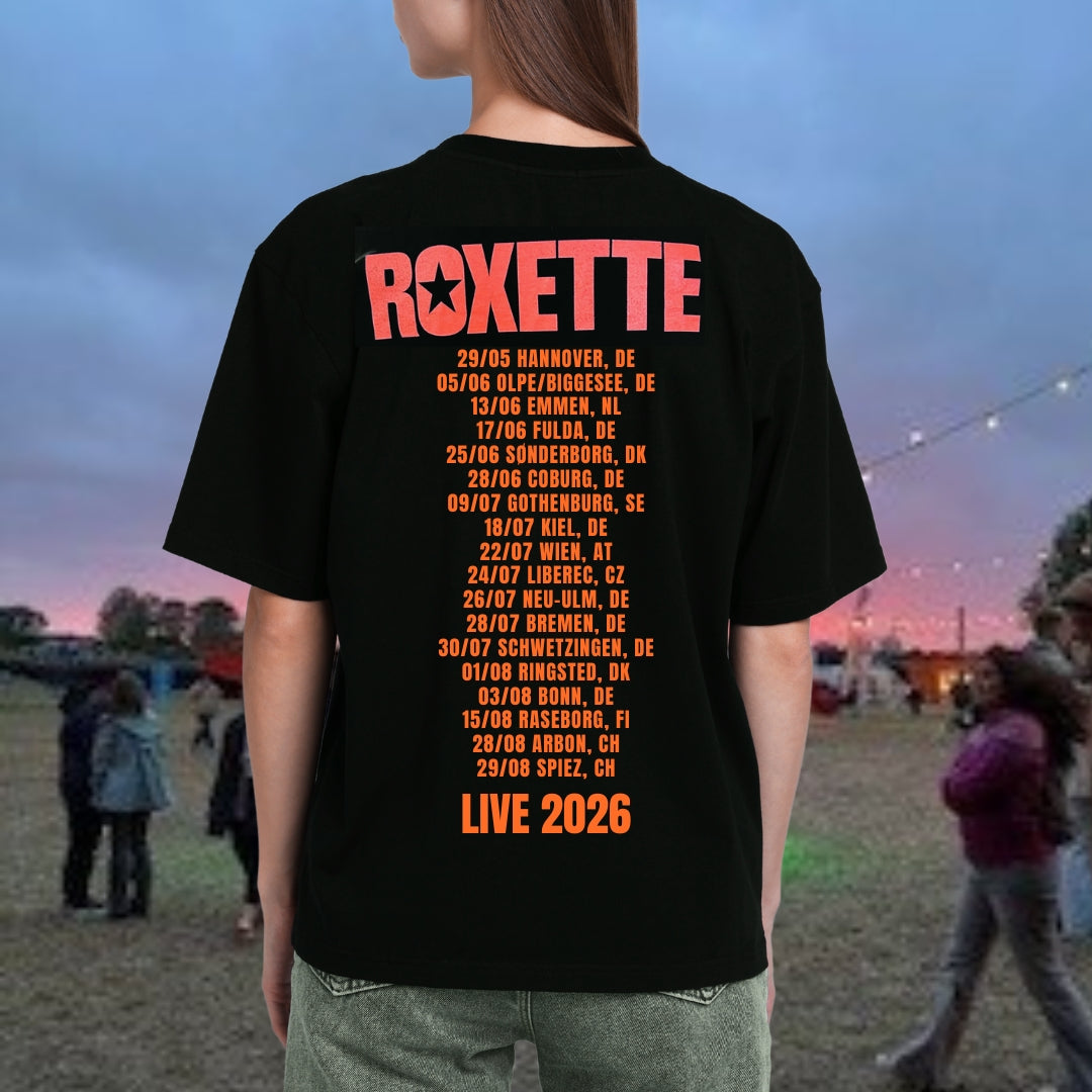 ROXETTE 2026 TOUR T-SHIRT