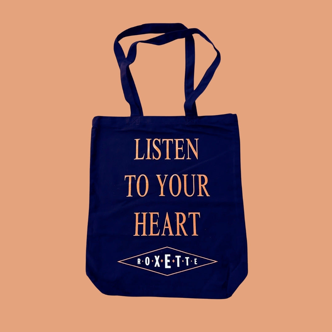 ROXETTE LISTEN TO YOUR HEART TOTE BAG