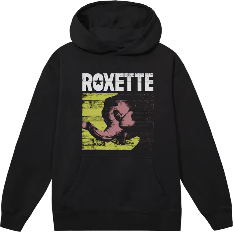 ROXETTE ELEPHANT ITIN BLACK PULLOVER